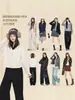 Nuevo Modelo 2026 Serie Lu Sudadera Holgada Adelgazante de Cintura Ultra Alta para Mujer, Top de Felpa Cepillada para Mujer, Chaqueta Cálida con Capucha para Mujer, Otoño