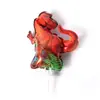 Novo balão de filme de alumínio auto-destrutível de animal inflável automático com suporte de arco Balão de festa de despedida de solteiro brinquedo infantil