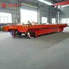 Carro Plano de Bajo Voltaje Alimentado por Riel para Manejo de Materiales de Larga Distancia Entre Talleres, Carro de Transferencia Plano Eléctrico Alimentado por Riel