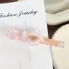 Novo Grampo de Cabelo de Acetato com Laço, Grampo Fresco e Simples, Presilha Versátil para Franja, Acessório de Cabelo para Menina Venda por Atacado