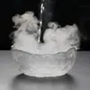 Tigela de vidro com borda dourada criativa japonesa irregular para salada de frutas padrão martelado resistente ao calor para micro-ondas louça para lavar chá transfronteiriça