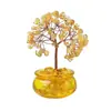 Árbol de la Fortuna de Amatista Rosa Natural Adorno de la Fortuna Escritorio de Oficina Entrada Árbol de la Fortuna Decoración de Escritorio Regalo