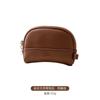 Porta-Moedas Criativo Multifuncional, Bolsa Pequena de Couro de Alta Qualidade, Bolsa de Armazenamento para Viagem, Armazenamento Multicamadas para Fones de Ouvido e Chaves