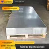 Espelho Acrílico de Alta Definição Espelho de Alta Definição Painel de Espelho Galvanizado de Lado Único/Duplo Plástico Ps Pc Petg Espelho