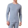Conjunto de ropa interior térmica para hombre de algodón puro Clase A, engrosado para otoño e invierno, capa base ajustada, tops y pantalones de otoño, todo de algodón, talla grande para hombre
