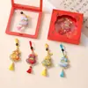 Accesorios Hanfu de Brocado de la Dinastía Song, Colgante de Bolsa de la Suerte Calabaza, Llavero para Teléfono Móvil, Colgante de Bolsita, Regalo de Vacaciones, Bolsa Aromática