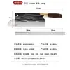 Cuchillo de Cocina Forjado a Mano, Cuchillo para Cortar Huesos Longquan, Cuchillo para Rebanar Doméstico, Cuchillo para Picar Cocina, Juego de Cuchillos para Verduras de Acero Inoxidable