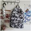 Mochila Escolar Estilo Retro Ins de Estudiante Universitario con Flores Antiguas, Gran Capacidad, Mochila Casual para Hombre y Mujer, Mochila Ligera, Bolsa de Viaje