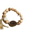 Pulsera de estilo antiguo zen, estilo chino, con diseño de nicho, estilo fantasma de montaña, retro, chismes de tai chi, regalo sencillo y combinable.