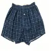 Shorts de Praia Masculino de Verão de Secagem Rápida, Shorts Esportivos Apollo de Algodão com Caimento Solto, Shorts para Dormir Casuais de Comprimento Três Quartos para Meia-Idade e Idosos
