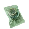 Gomas para el pelo de alambre de teléfono color caramelo dopamina, cordones simples para el pelo, accesorios básicos para el cabello, alta elasticidad, duraderos, nuevos y lindos