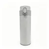 Vaso térmico transfronterizo de acero inoxidable 304, 350 ml, adecuado para exportación como regalo, con tapa abatible, diseño de lados rectos y portátil