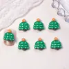 Joias de Resina Diamante Desenho Animado de Natal para Unhas Floco de Neve Fofo Chapéu Papai Noel Acessórios para Unhas DIY