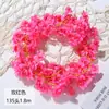 135 Enredaderas Artificiales de Flor de Cerezo para Colgar en la Pared, Enredaderas de Flores Falsas para Conductos de Aire Acondicionado, Decoraciones de Techo para Interiores, Enredaderas de Decoración para Bodas