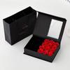 Celebridad de Internet Caja de Regalo Rosa Negra Regalo Ritual Cumpleaños Día de San Valentín Caja de Embalaje de Alta Gama Caja Vacía Mochila