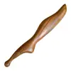 Palo de Masaje de Acupuntos de Sándalo Verde, Herramienta de Masaje de Meridianos de Uso General, Masajeador de Pies, Palo de Acupuntos, Palo de Masaje para Terapia de Pies