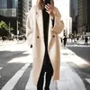 Invierno 2026 sitio independiente europeo y americano de Amazon TEMU abrigo largo de lana multicolor multitanlla para mujer
