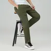 Pantalones de Hielo para Hombre, Elásticos de Secado Rápido, Alternativa Asequible a los Pantalones Deportivos de Marca Grande, Transpirables de Pierna Recta Casuales para Correr y Fitness, Modernos