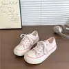 Zapatos de Lona de Caña Baja con Estrella para Mujer ins Tendencia Versátil Zapatos Blancos Verano 2026 Nuevos Transpirables Zapatos de Skate