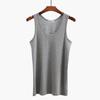 Regata de Algodão Puro para Homens de Meia-Idade e Idosos Regata de Verão para Papai Camisola de Algodão Camada Base Camiseta Íntima para Idosos Camiseta para Papai Idoso