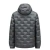 Chaqueta de plumón para hombre 2026 Otoño/Invierno 90% plumón de pato Chaqueta de plumón ligera para jóvenes con capucha Casual Cálida Abrigo para ir al trabajo
