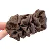 Pinza de Plátano Estampado de Leopardo para Gran Volumen de Cabello, Pinza de Garra de Mariposa para la Parte Posterior de la Cabeza, Pasador Vertical para Cola de Caballo, Elegante Accesorio para el Cabello Retorcido