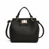 Bolso de Hombro Cruzado Vintage Elegante con Cierre Bolso Sobaco de Noche Color Sólido Patrón Lichi Bolso de Hombro Cruzado 2025 Nuevo Estilo Bolso Personalizado para Mujer