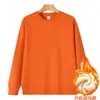 Sudadera nueva de algodón pesado con cuello redondo, corte holgado, estilo masculino, color liso, top casual, disponible en varios colores