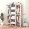 Nuevo Armario de Almacenamiento Simple, Perchero para Ropa de Dormitorio, Armario Organizador Creativo, Perchero de Ropa para Dormitorio DIY