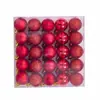Explosiones Transfronterizas Bola Plástica Esmerilada Bola de Polvo Electrochapada Decoración del Hogar Colgante Pequeño Accesorios para Colgar en el Árbol de Navidad
