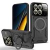 Para Xiaomi POCO X7Pro excelente escudo succión magnética funda para teléfono POCO F6Pro soporte C75 cubierta protectora
