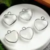 Piedra Natural Amatista Lapislázuli Lapislázuli 15 mm Colgante Borde de Amor Collar de Bricolaje Pendientes Accesorios de Joyería en Forma de Corazón