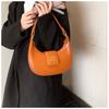 Bolso de mano de moda para Mujer Nuevo otoño e invierno 2024 Bolso dumpling personalizado Maillard Bolso bandolera simple de alta calidad