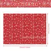 Papel Perolado Natalino WX-Vermelho 17g Papel de Embalagem à Prova de Umidade para Presentes Doces Pirulito Decoração Papel de Cópia