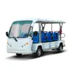 Veículo Elétrico Cênico de Quatro Rodas, Ônibus de Transfer Aeroporto, Veículo de Passeio a Bateria para Patrulha de Parque, Veículo de Passeio Turístico Aberto para 11 Pessoas