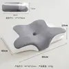 Almohada de Espuma Viscoelástica Transfronteriza, Almohada para Columna Cervical, Almohada de Protección para la Columna Cervical, Núcleo de Almohada de Rebote Lento, Almohada Viscoelástica de Forma Especial, Almohada con Forma de Mariposa al por Mayor