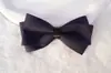 Pajarita para Hombre, Mejor Hombre, Novio, Pajarita Borgoña Negra, Ropa Formal, Boda, Versión Británica Coreana