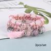Estilo nacional europeo y americano Pulsera bohemia exótica para mujer con colgante de borla de mariposa pulsera atmosférica venta al por mayor