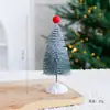 Promoção Quente da Amazon Mini Árvore de Natal Cenário de Mesa de Natal Layout Árvore de Natal Europeia Enfeites em estoque Lote