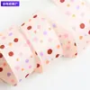 Cinta Jacquard Pequeña Floral Transfronteriza 2.5cm Poliéster-Algodón Cinta de Seda Estampada Retro Fresca Cinta para Empaque de Flores Regalos de Fiesta Decoración de Moño