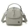 Nova Mochila Transversal de Mão para Mulheres Bolsa de Lona de Nylon Multiuso 5 em 1 Bolsa de Peito Casual de Ombro Único Pequena Alta Qualidade