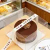 Ventas Directas de Fábrica Cinta Acanalada Blanca de 1.0m Estilo Ins Cinta para Pasteles Cinta para Envolver Regalos Decoración de Ramo en Inglés