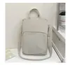 Bolsa para Computador Simples de Cor Sólida Atacado Transfronteiriça Bolsa Escolar para Estudante Textura Simples Bolsa Transversal 14 polegadas Bolsa Casual para Computador