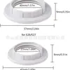 Anillo de Conversión, Anillo de Conversión a Presión, Anillo de Conversión Tipo Hebilla, Anillo Exterior de Plástico y Baquelita para Cabezal de Lámpara