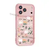 Funda para iPhone 18 con patrón pequeño de hierba floral fresca, funda suave de TPU de cobertura total anticaída para Apple 17, disponible en varios colores