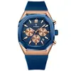 Reloj Suizo de Lujo Multifuncional para Hombre con Seis Manecillas y Esfera Grande, Modelo Popular de Comercio Exterior, Disponible para Dropshipping