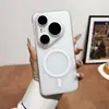 Aplicable a Huawei P90Promax Funda de Teléfono Magnética Semi-cerrada Mate Estuche Duro de PC Mate80 Delgado Ultra Disipación de Calor