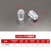 Fabricante de Moldeo por Inyección Jiangmen Funda Tubo Redondo PVC Cubre Pie Almohadilla de Pie Plástica Cubierta Protectora Tapón Exterior Tubo Redondo Tapa de Plástico