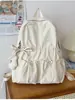 Mochila Escolar para Estudiante, Mochila Plegable, Mochila Escolar Ligera Linda con Lazo para Viaje de Mujer, Mochila Escolar para Estudiante de Secundaria y Universidad