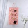 Bolsa Colgante de Fieltro Transfronteriza para Joyería, Accesorios para el Cabello, Bolsa de Almacenamiento, Estante Organizador de Pasadores y Gomas para el Cabello Montado en la Pared